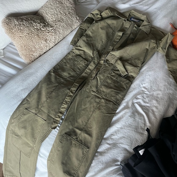 acne studios bla konst bolt canvas jumpsuit - Picture 4 of 4